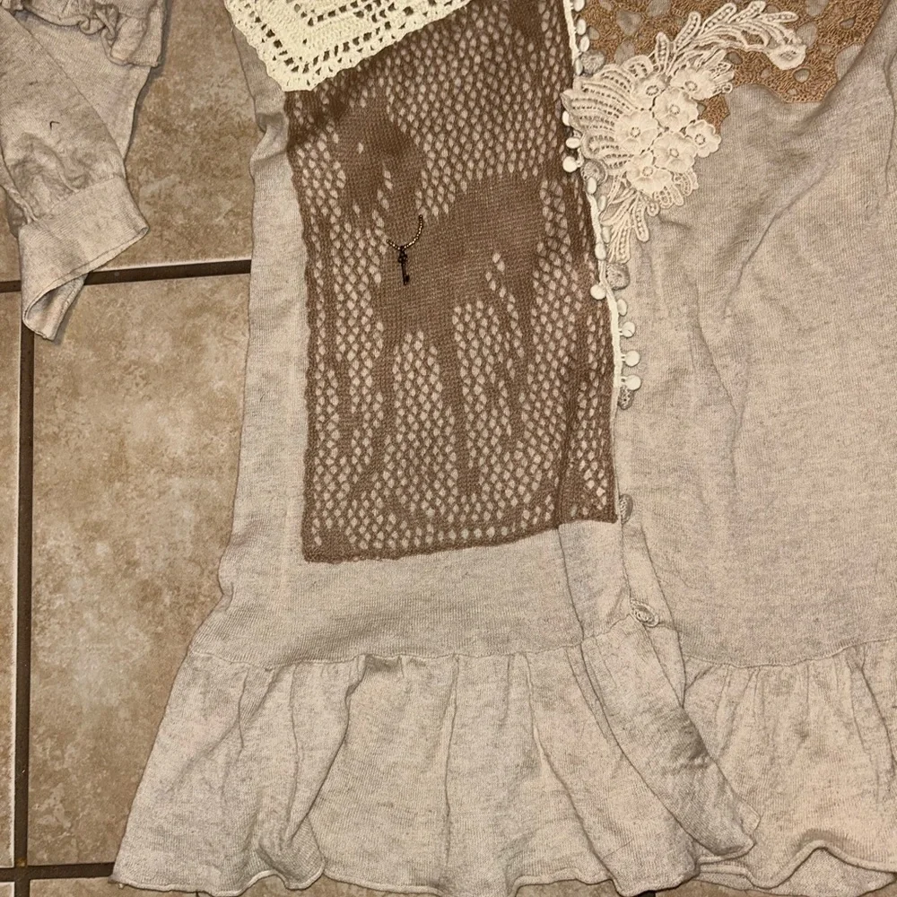 Anthropologie Cobbled Roads Sweater size small - Picture 5 of 11